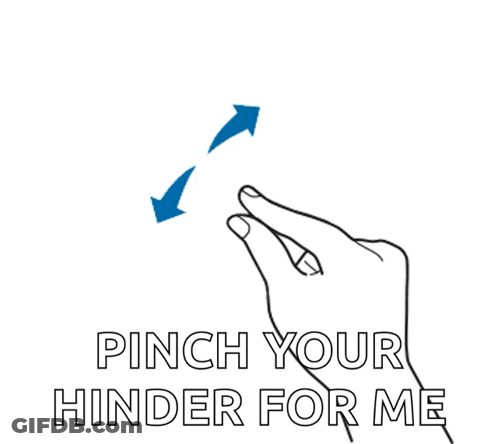 Hand Pinch Your Hinder For Me GIF