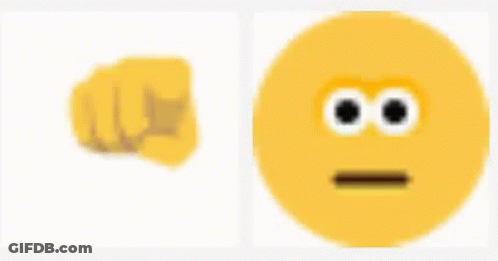 Hand Pointing At Smiley Face GIF