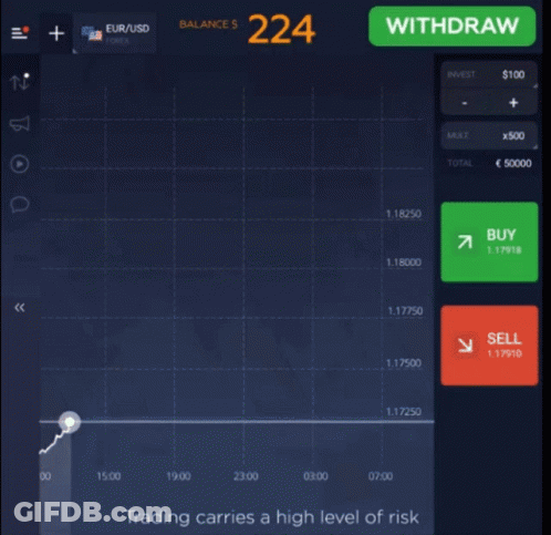 Hand Pointing At Withdraw Button GIF
