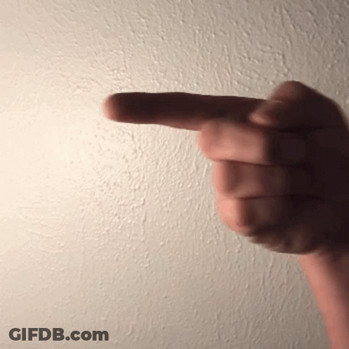 Hand Pointing Index Finger GIF