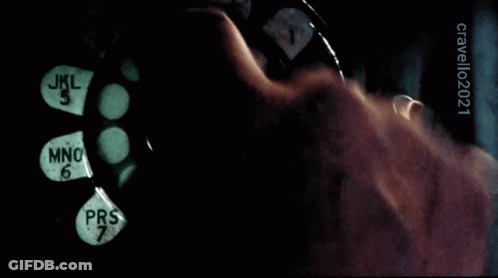 Hand Pressing Button With JKL And MNO GIF
