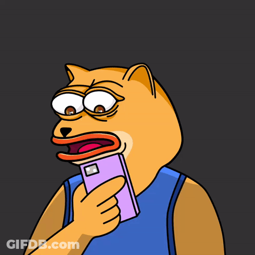 Hand Pressing Buy Button On Cell Phone GIF