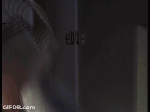 Hand Reaching For Red Button GIF