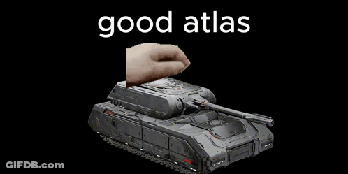 Hand Reaching For Toy Tank Good Atlas GIF