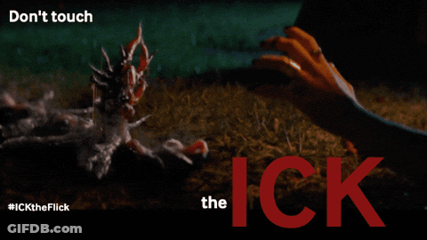 Hand Reaching Out Towards Monster GIF