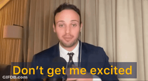 Hand Reaching Out With [As] Text GIF