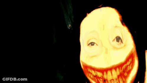 Hand Reaching To Glowing Face Saying Valo GIF