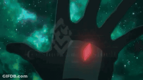 Hand Reaching Toward Fate Grand Order Logo GIF
