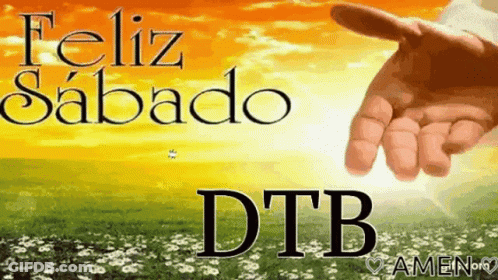 Hand Reaching Toward Field Feliz Sabado Dtb GIF