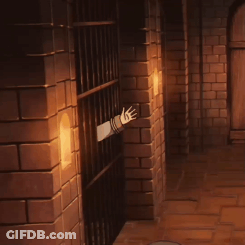 Hand Sticking Out Of Brick Wall GIF