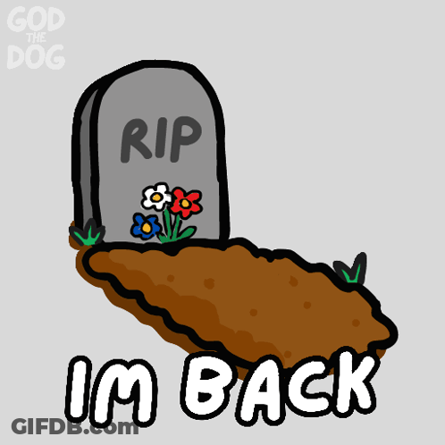 Hand Sticking Out Of Grave Never Give Up GIF