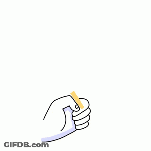 Hand Tossing Coin Flip GIF