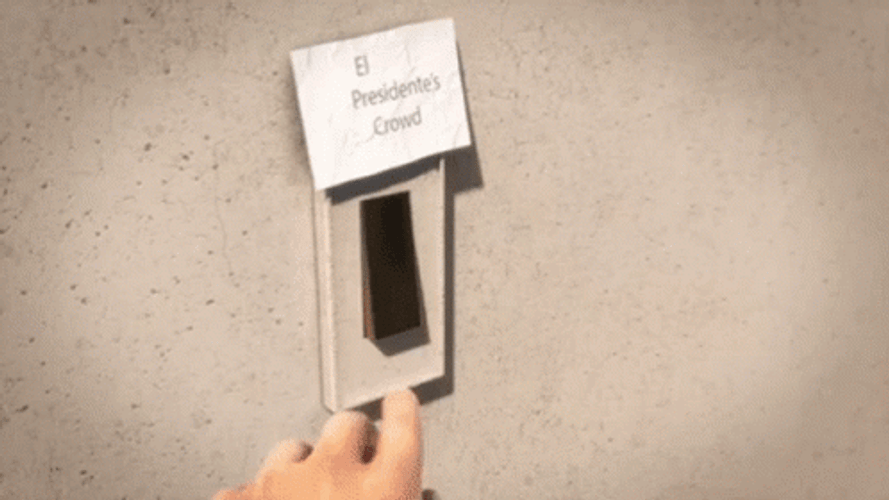 Hand Turning On Button GIF