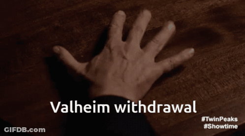 Hand With Valheim Withdrawal GIF