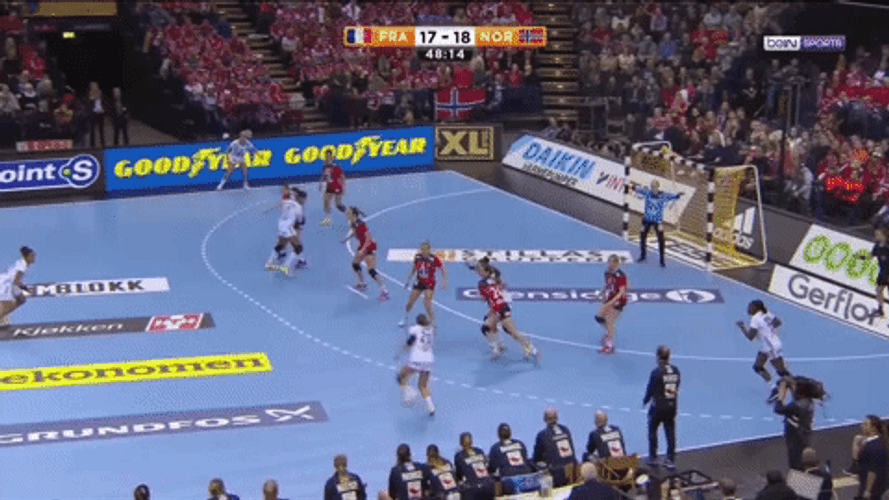 Handball Athlete Running GIF