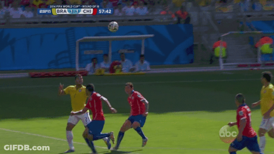 Handball During World Cup GIF