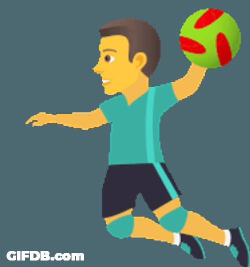 Handball Game Activity Sticker GIF