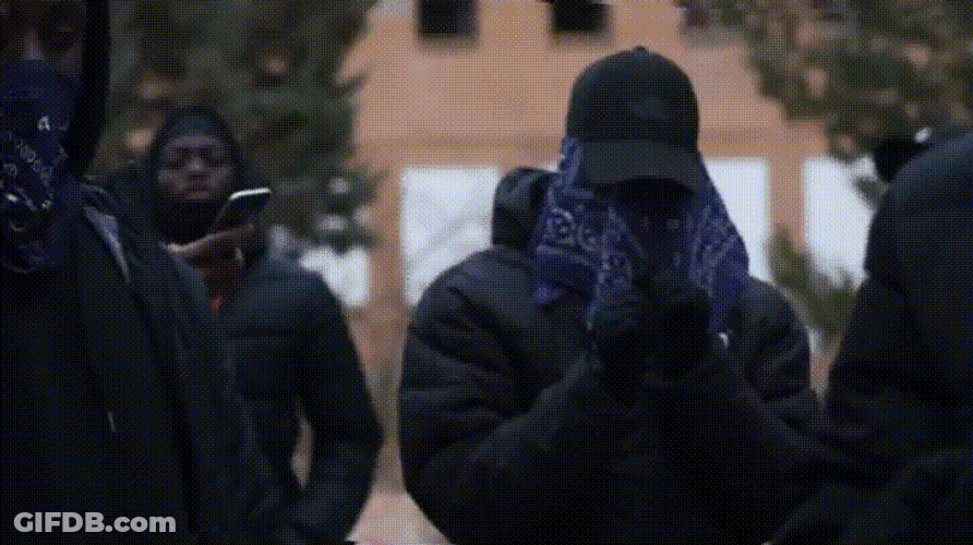 Handkerchief Men Gang GIF
