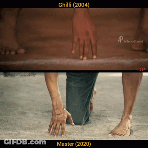 Hands And Feet Ghilli (2004) Master (2020) GIF
