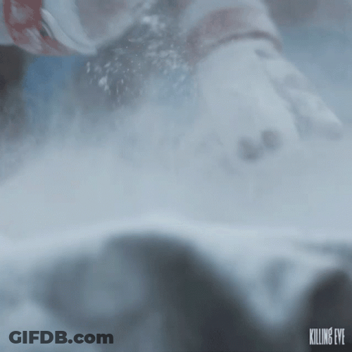 Hands Full Of Powder GIF