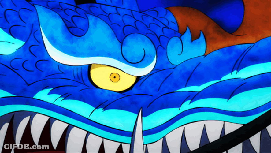 Hands Getting Out Of Kaido Eyes GIF