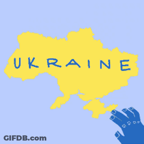 Hands Off Ukraine GIF