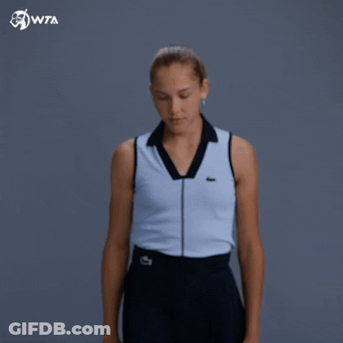 Hands On Hips Sweet Smiling Lady GIF