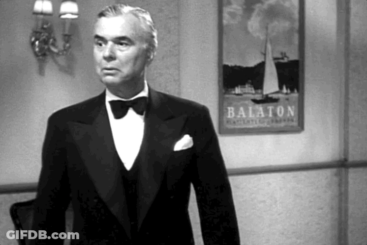 Hands On Hips Vintage British Actor GIF