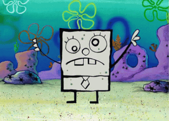 Hands Playing Doodlebob GIF