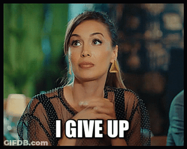 Hands Up I Give Up Bay Yanis GIF