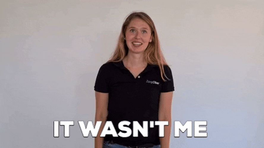 Hands Up It Wasn't Me GIF