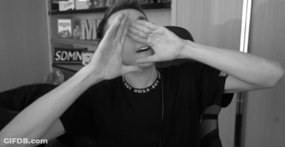 Hands Up Simon Edward Minter GIF