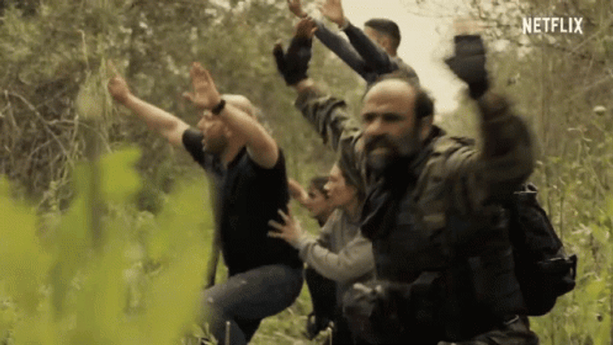 Hands Up Together Lior Raz GIF