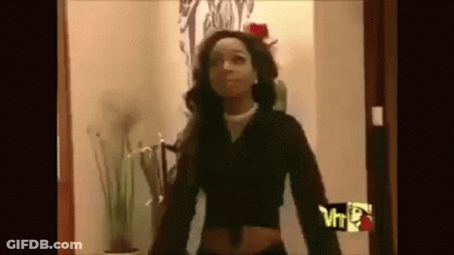 Hands Up Whatever Girl GIF
