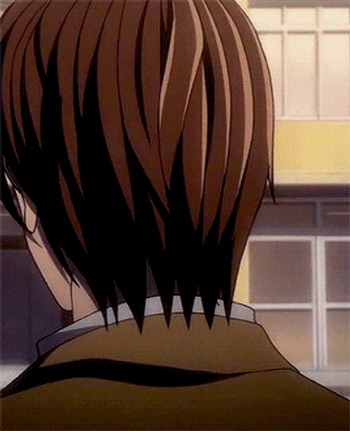 Handsome Anime Character Light Yagami GIF