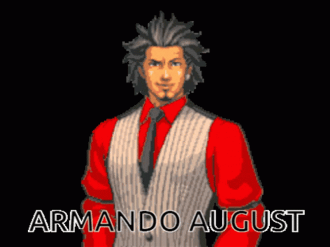 Handsome Armando August GIF