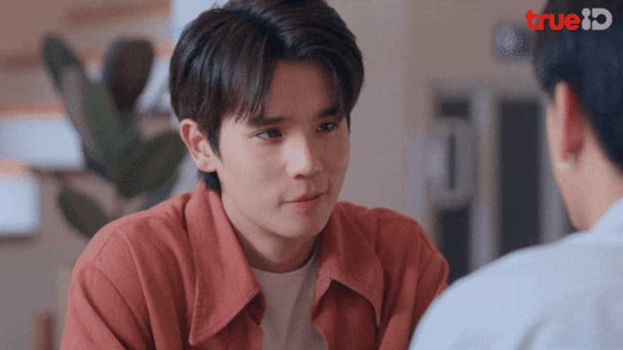 Handsome Bl Couple Looking Sideways GIF