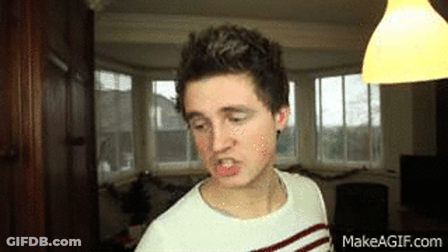 Handsome Boy Raising Hand Thank You So Much GIF