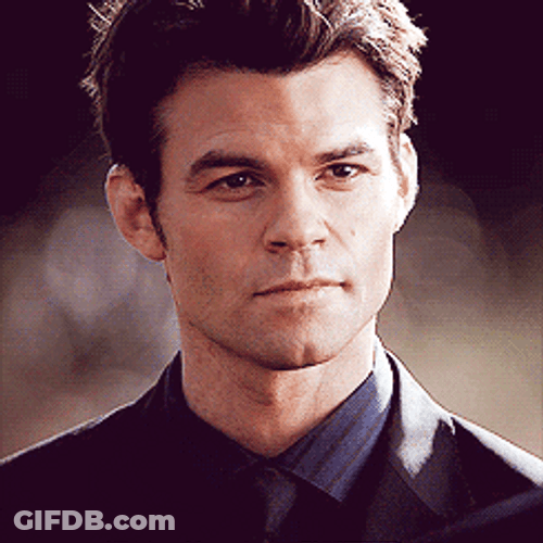 Handsome Elijah Mikaelson Vampire Diaries Stare GIF