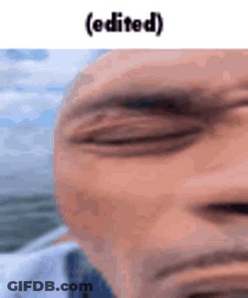 Handsome Guy Funny Face Edit GIF
