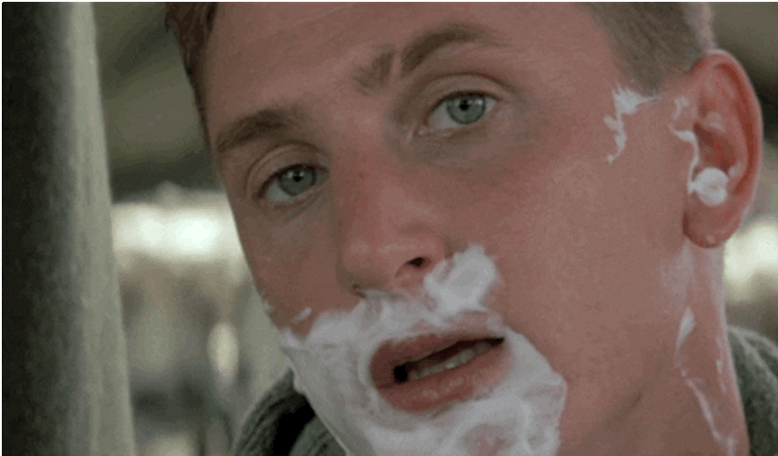 Handsome Guy Stopped Shaving GIF