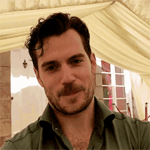 Handsome Henry Cavill Smile Nodding GIF