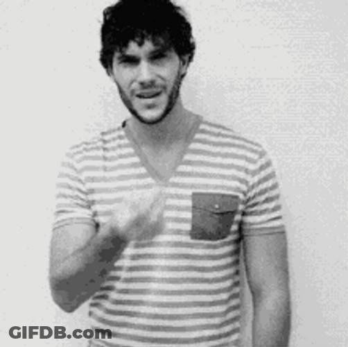 Handsome Man Italian Hand Gesture GIF