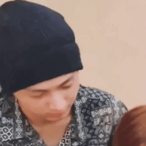 Handsome Man Scratching GIF