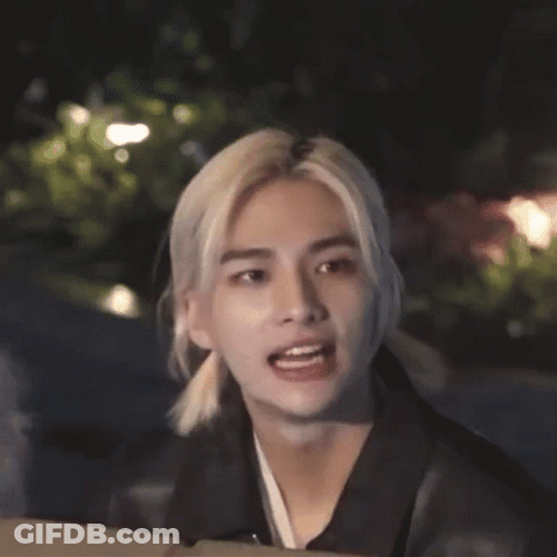 Handsome Rapper Hyunjin Speechless GIF