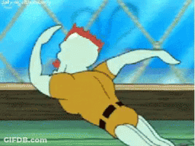 Handsome Squidward Immaculate Ballet Dance GIF
