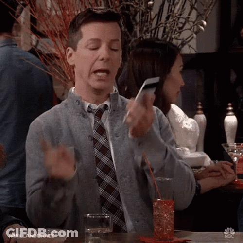 Hang Up I'm Not Listening GIF
