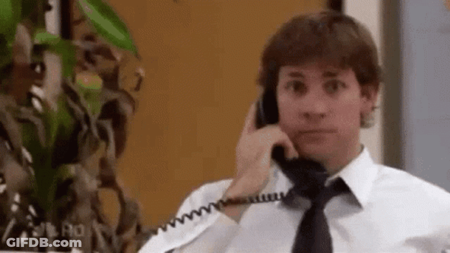 Hang Up Nice Talking Bye GIF