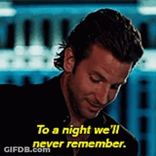 Hangover A Night We'll Never Remember GIF