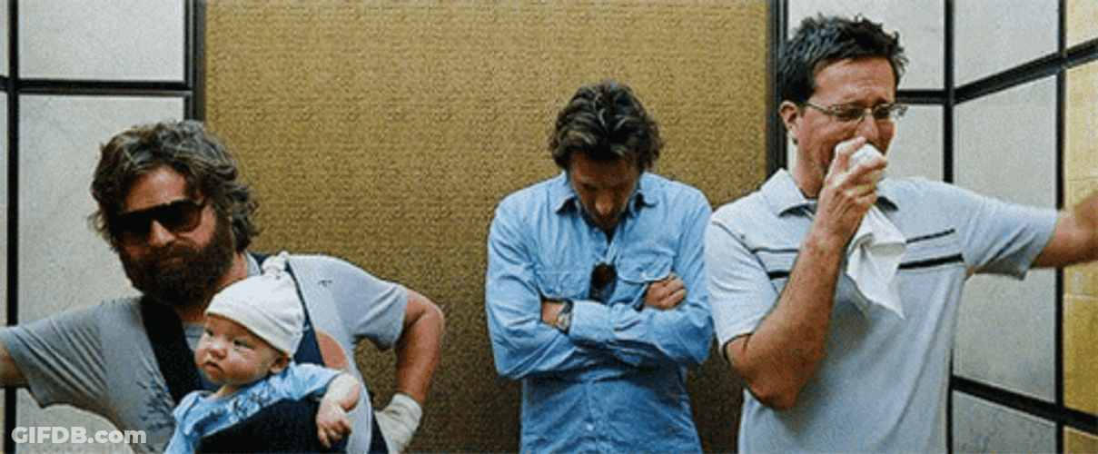 Hangover Elevator Scene GIF
